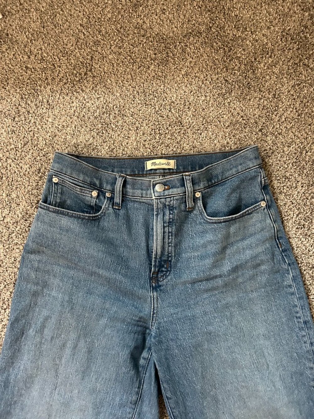 Madewell Perfect Vintage Wide Leg Jean- Size 29 - Picture 2 of 5